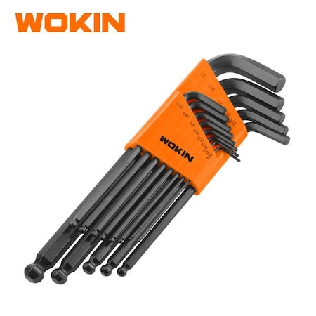 Wokin 13 Piece Ball Point  Long Arm Hex Key Set 208613
